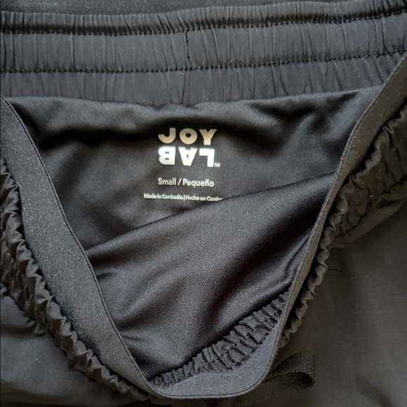 Joy Lab Black Athletic Flutter Shorts - Picture 2 of 5